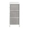Flash Furniture White/Gray 3 Drawer Storage Dresser Organizer WX-5L20-X-WH-GR-GG - alternate 4